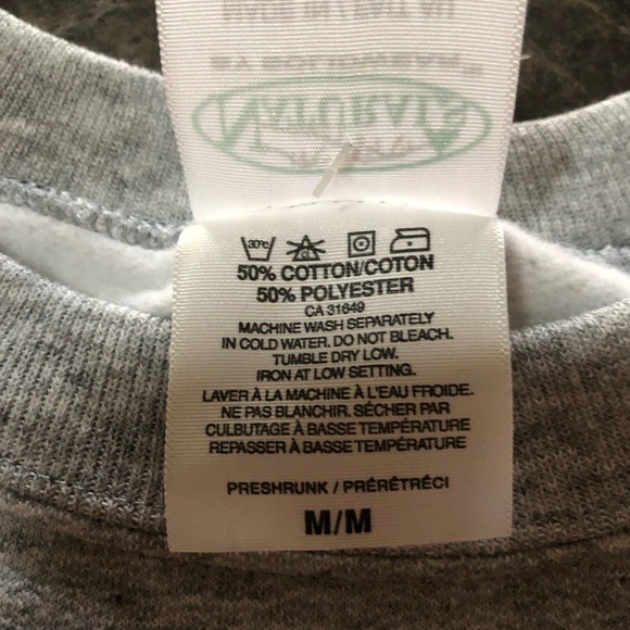 NWOT Sun Indigenous Grey Sweat Top - Picture 3 of 3